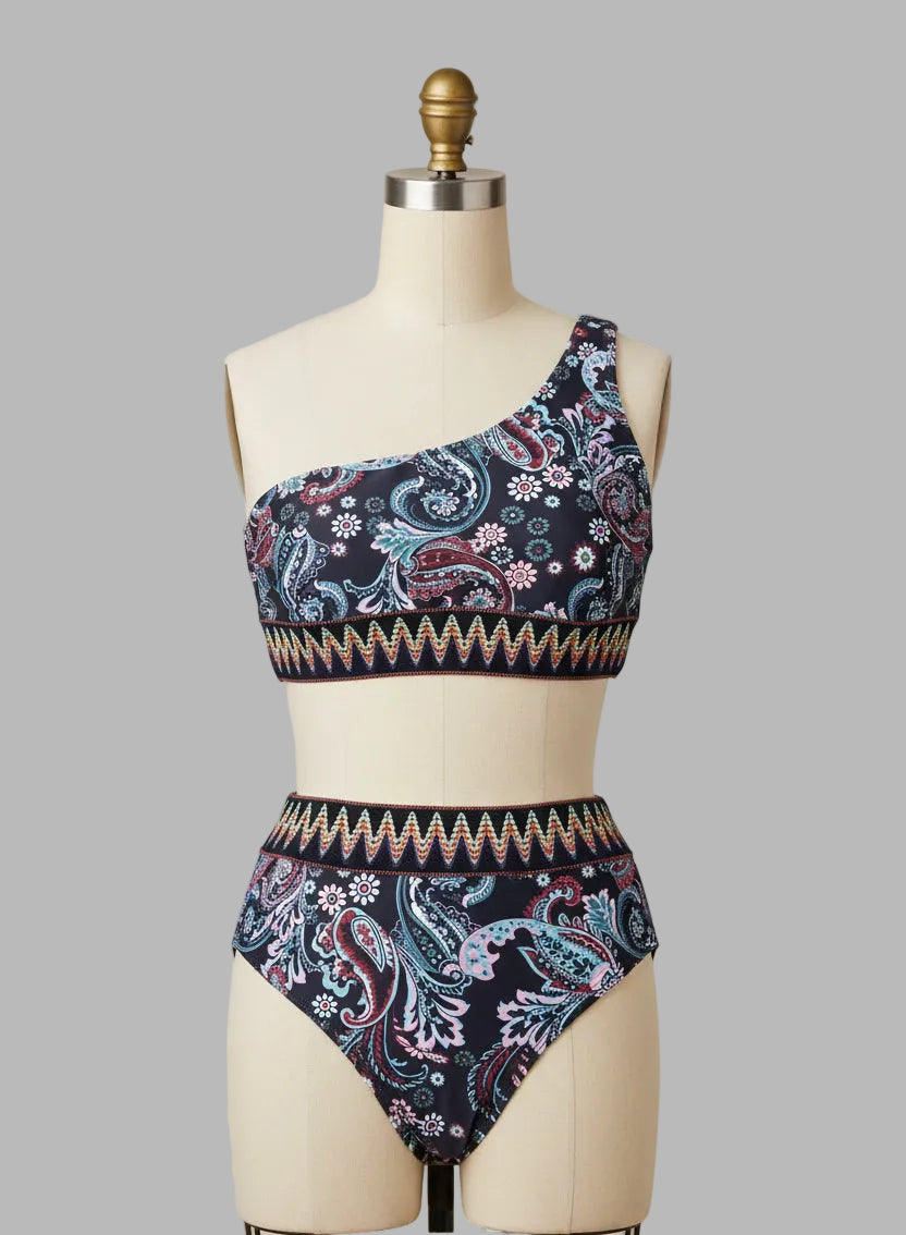 Bikini con estampado paisley