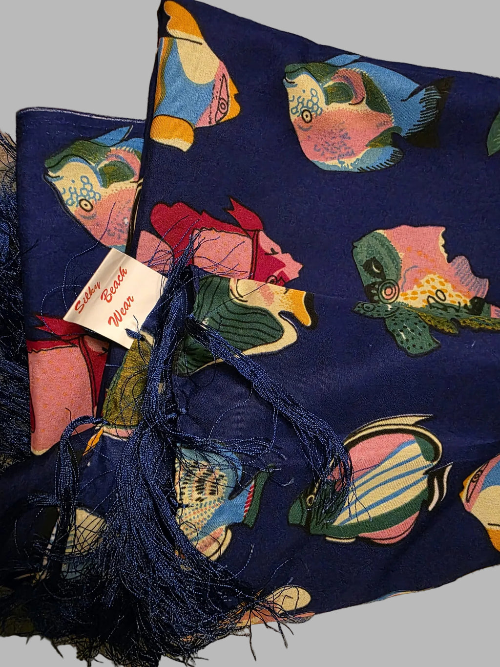 Pareo motivos peces de Silky Beach wear