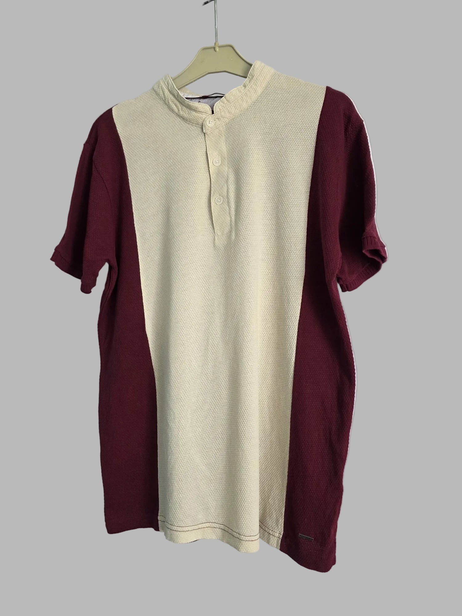 T-shirt col mao Inside