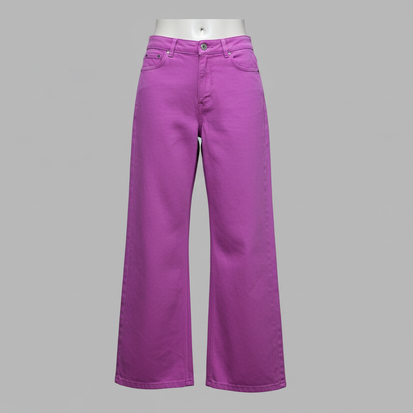 Jean fuchsia de Zara