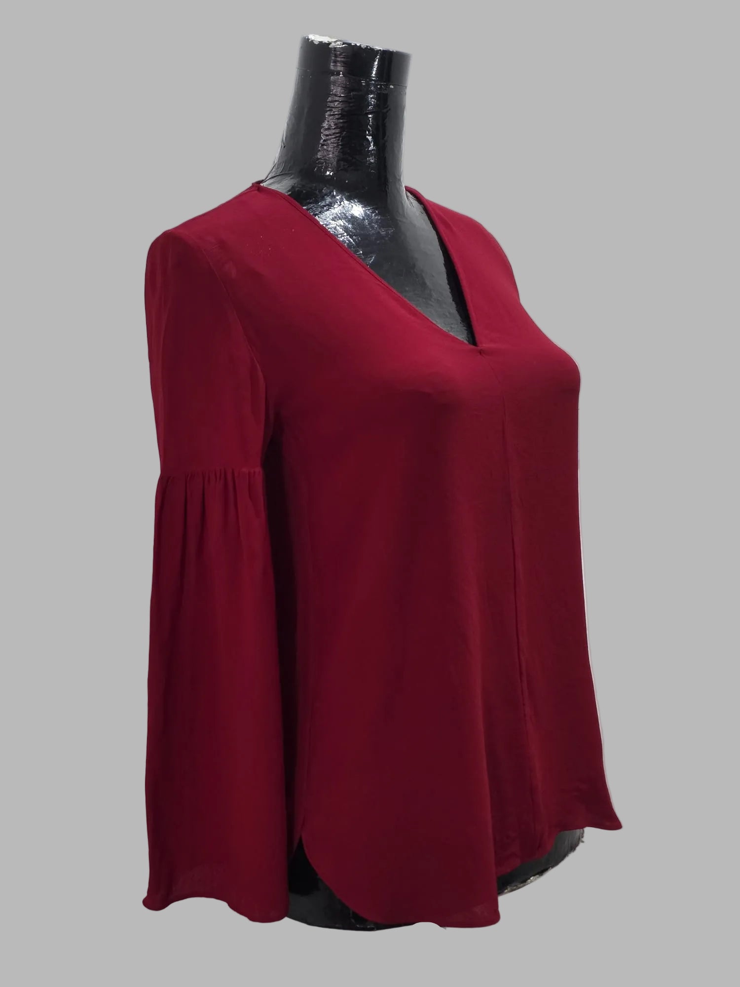 Blusa roja de Massimo Dutti