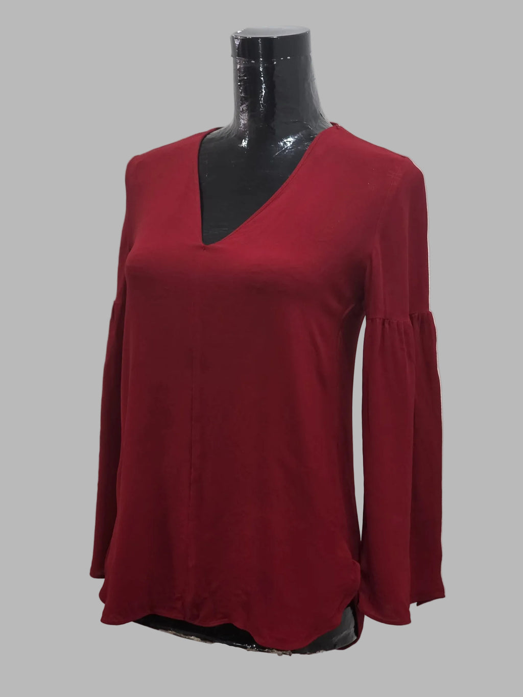 Blusa roja de Massimo Dutti