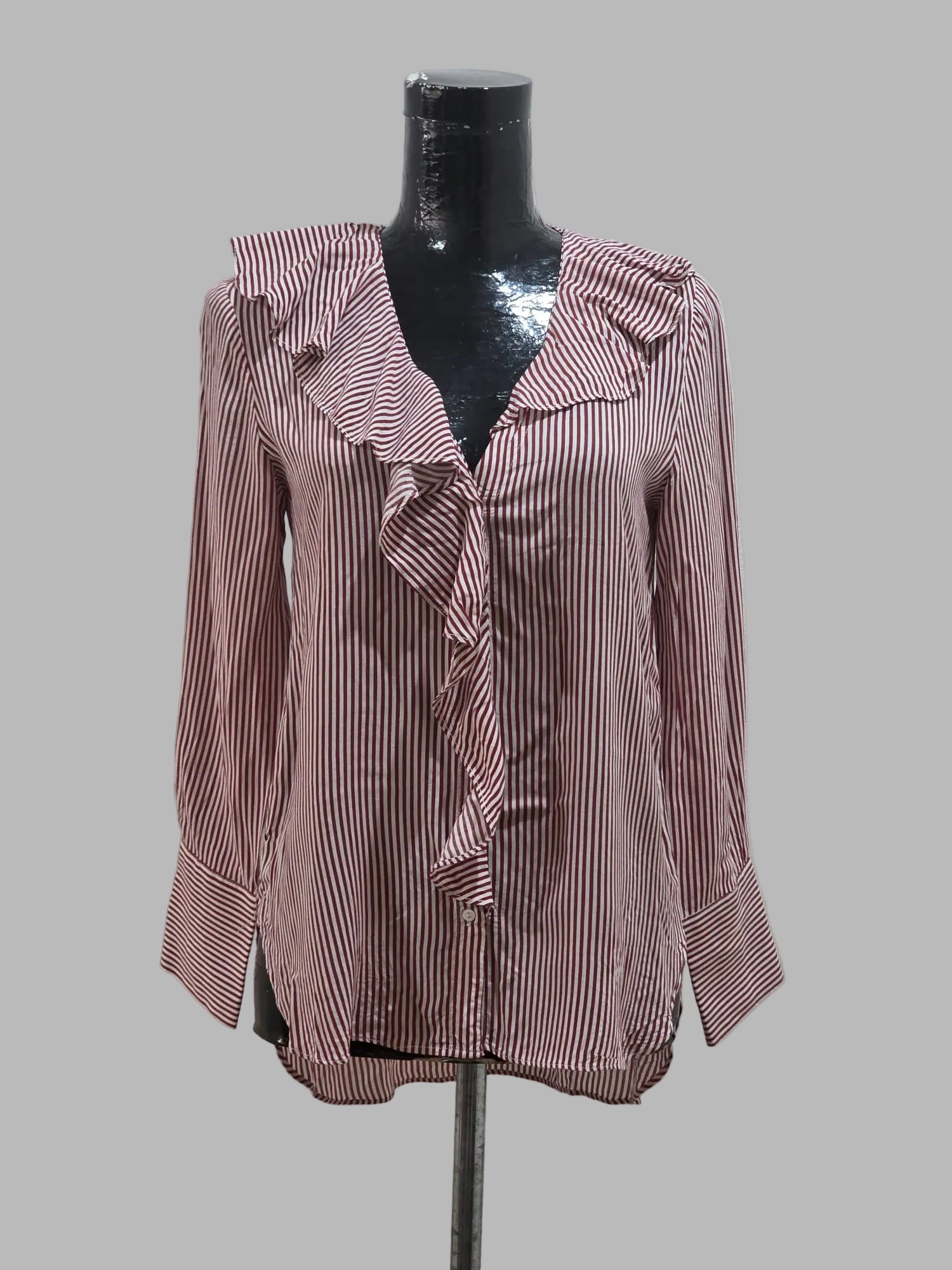 Blusa a rayas de Zara