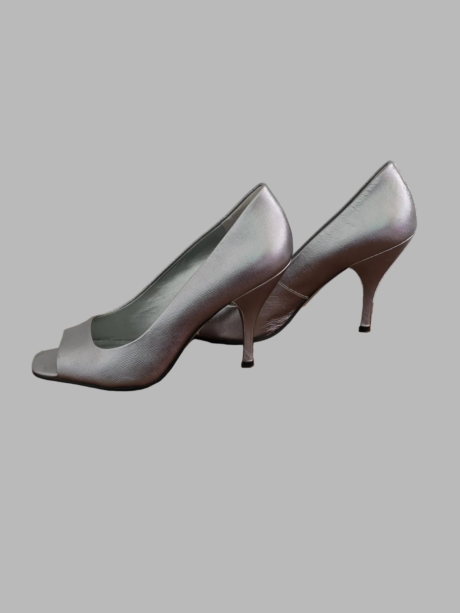Zapatos plateados de Nine West