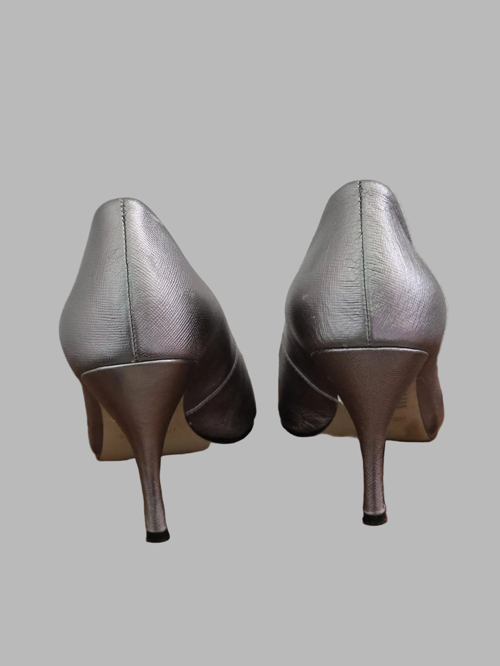 Zapatos plateados de Nine West