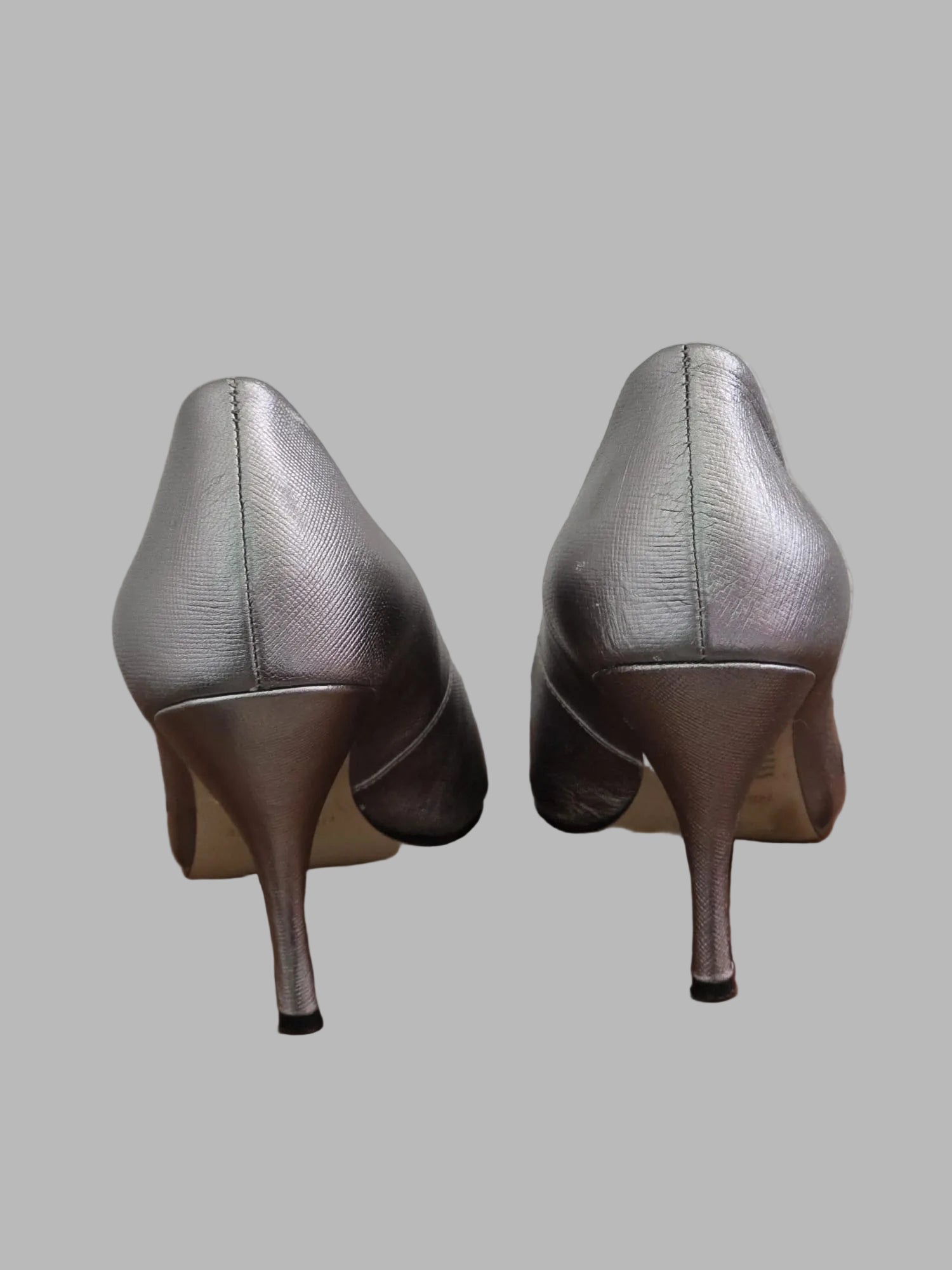 Zapatos plateados de Nine West