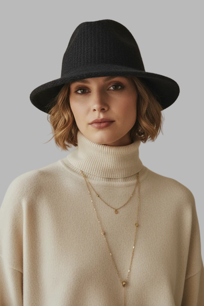 Gorro negro de El Corte Inglés