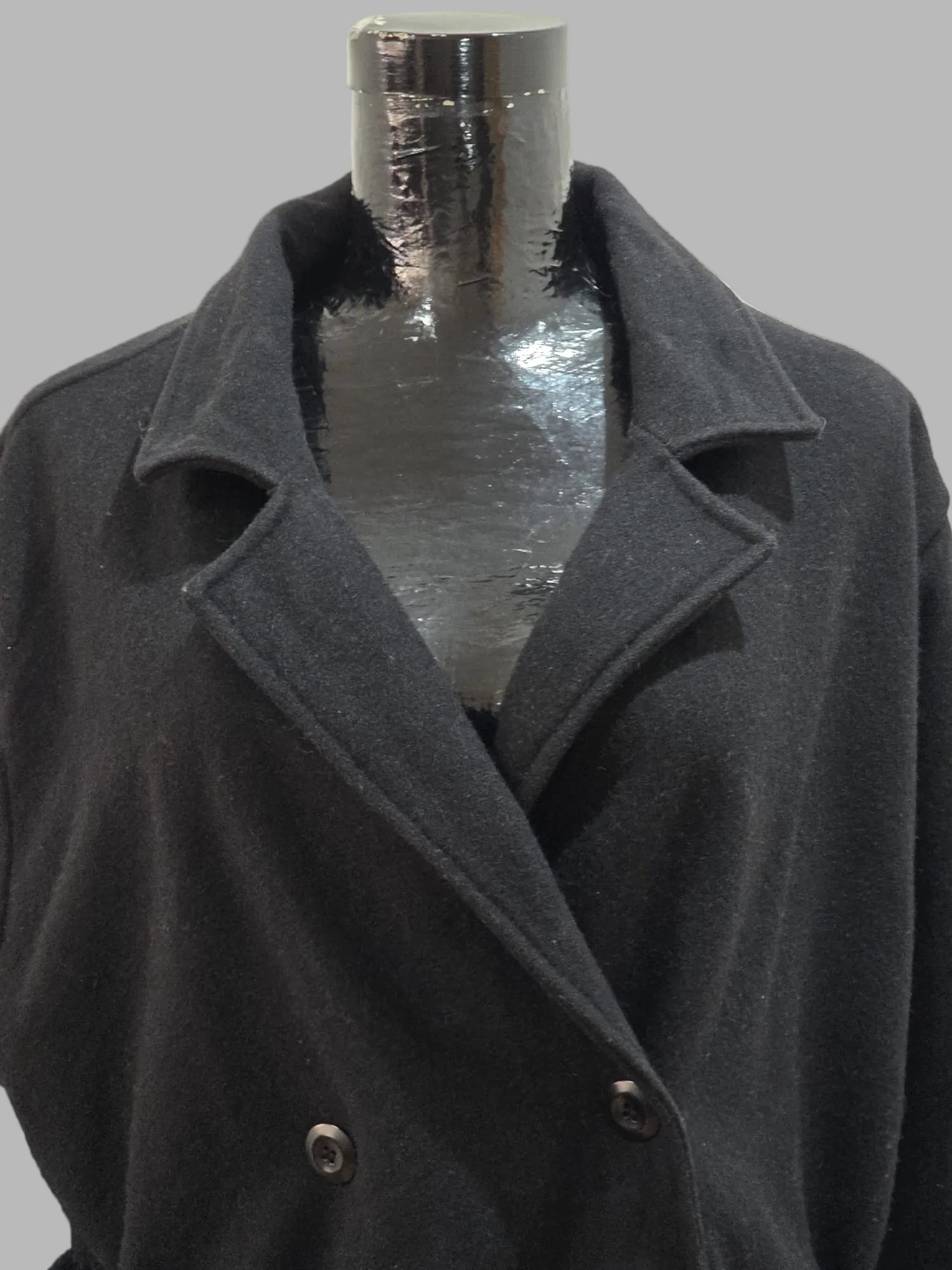 Chaquetón 3/4 negro