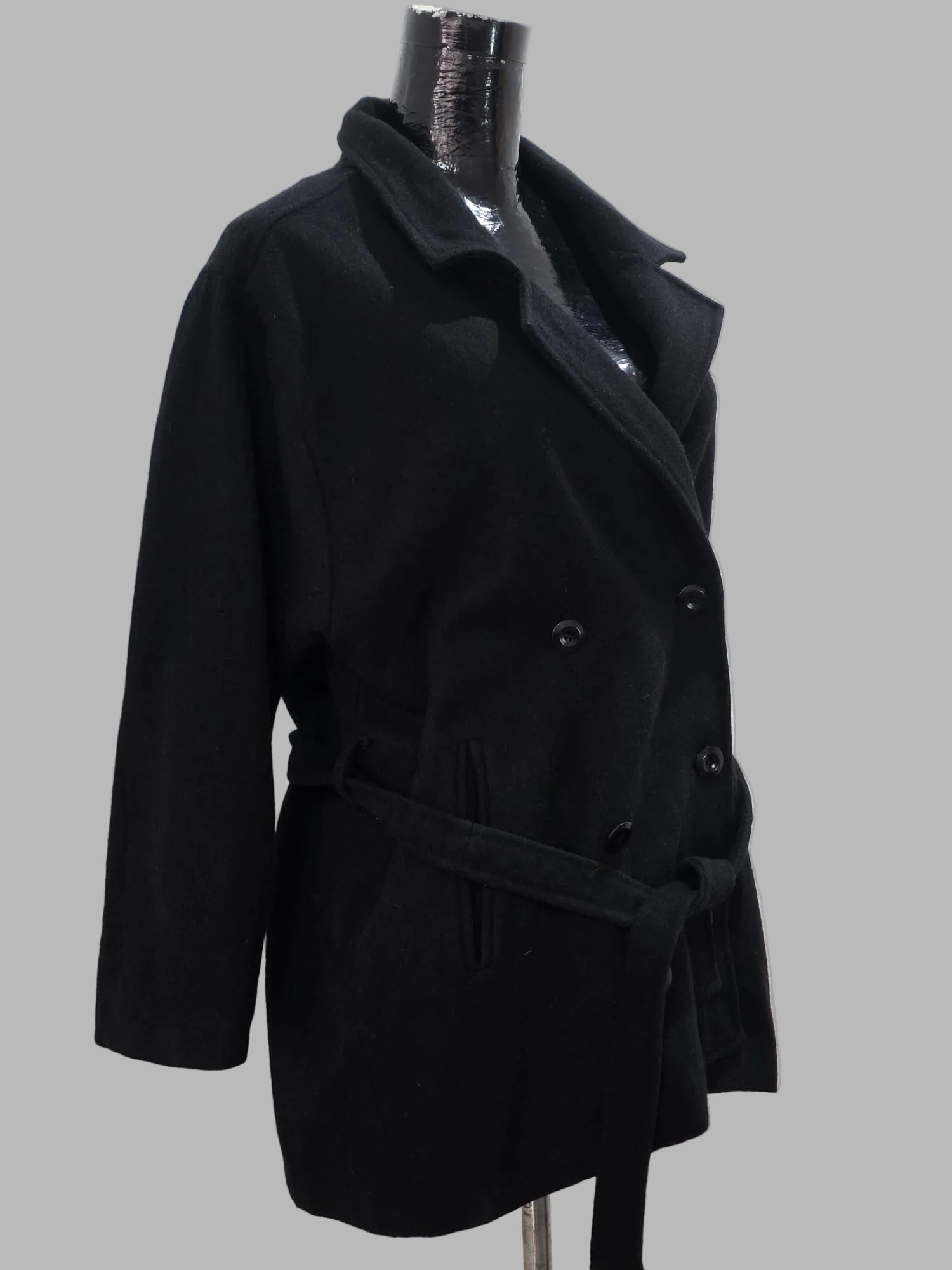 Chaquetón 3/4 negro