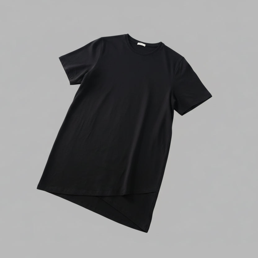 T-shirt noir slim fit Zara