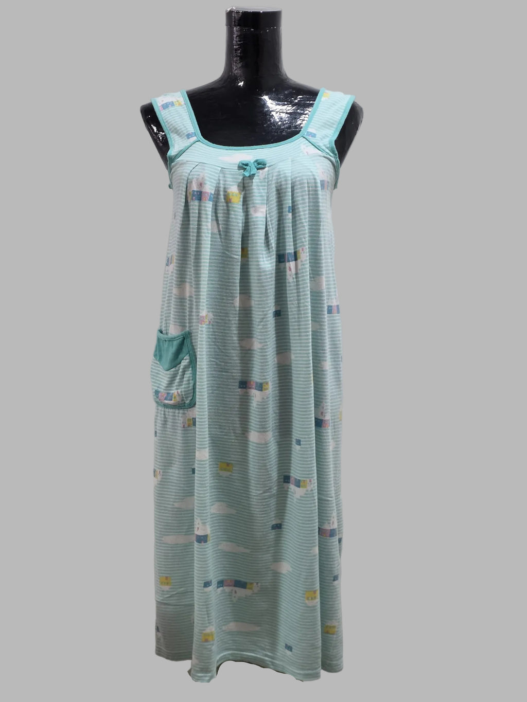 Camisón vintage a rayas