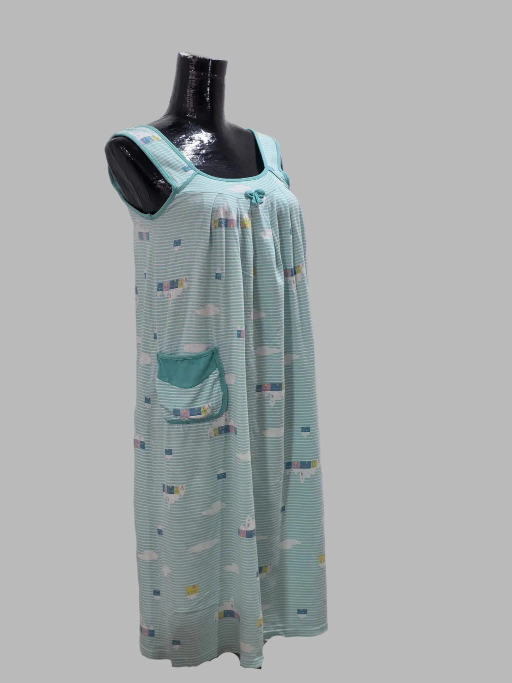 Camisón vintage a rayas