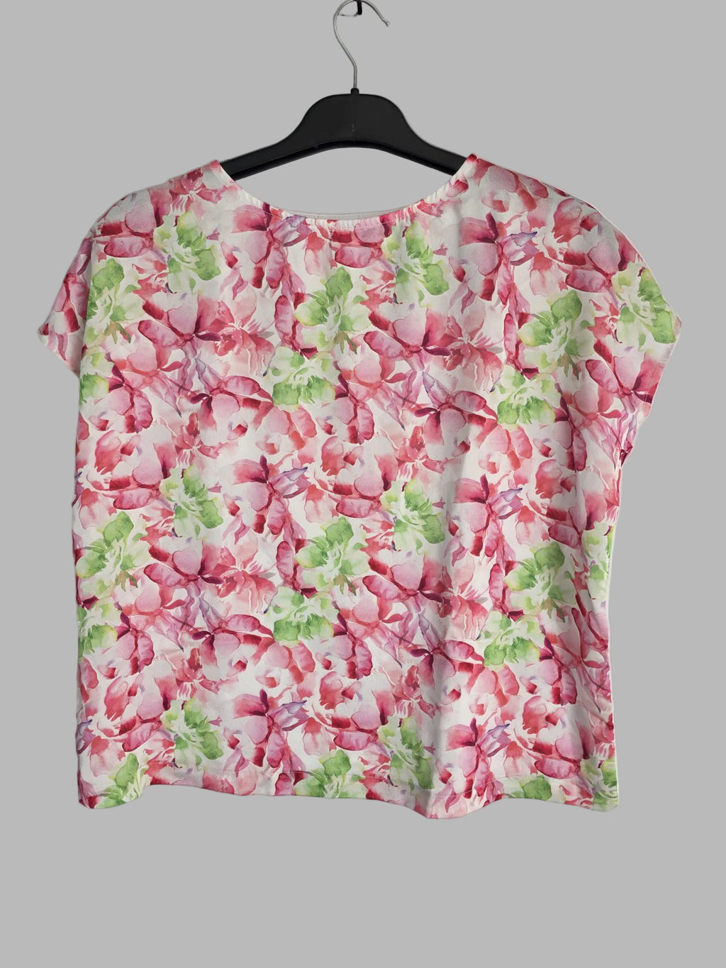 Blusa estampado floral vintage