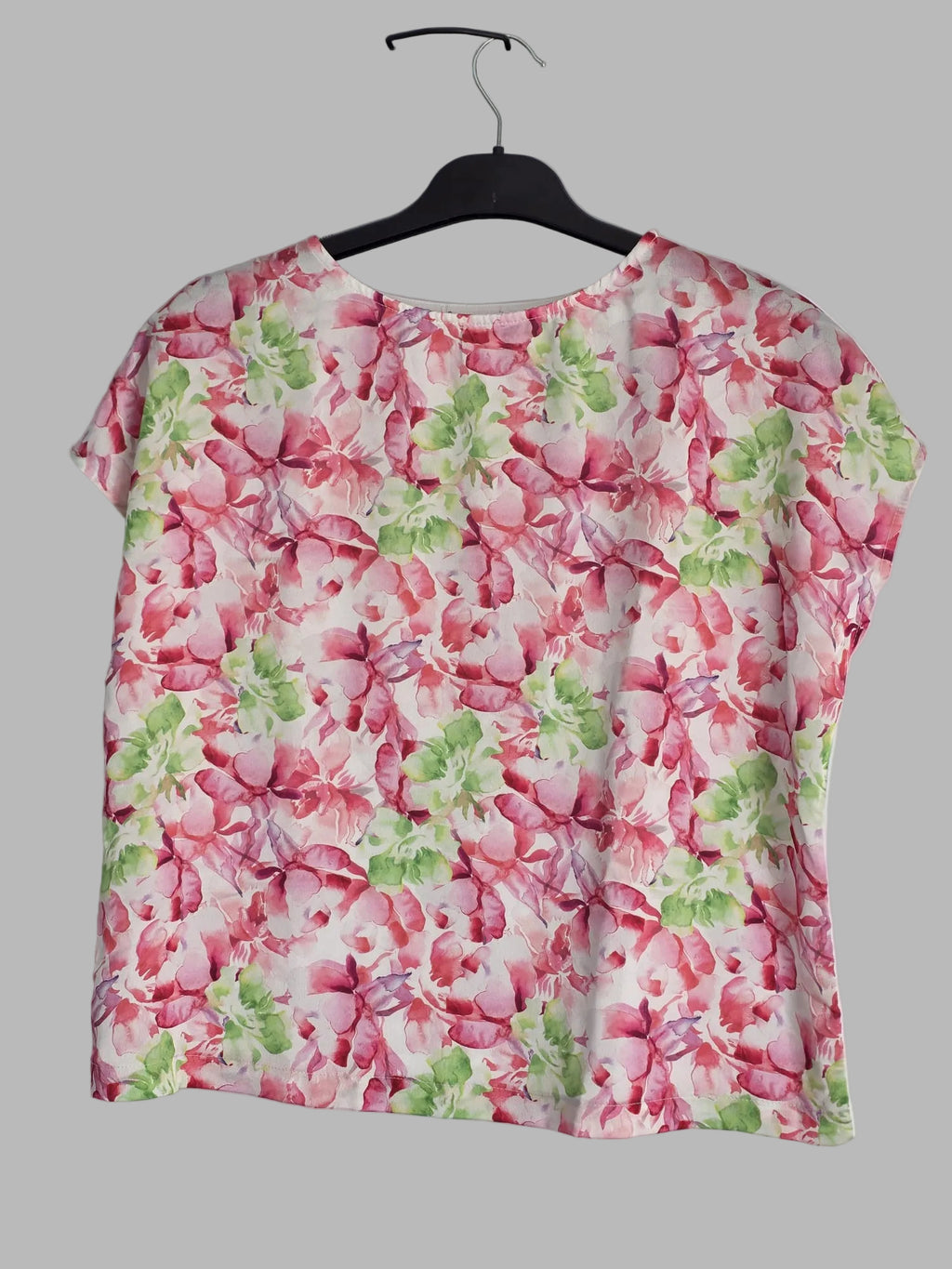 Blusa estampado floral vintage