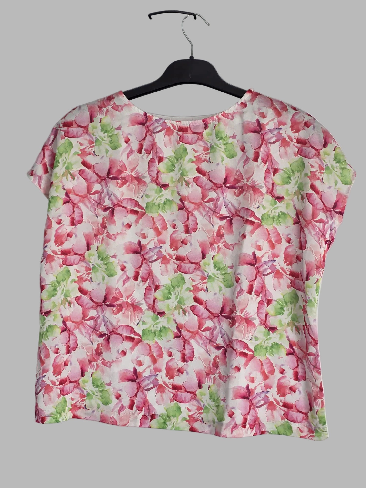 Blouse à imprimé floral vintage
