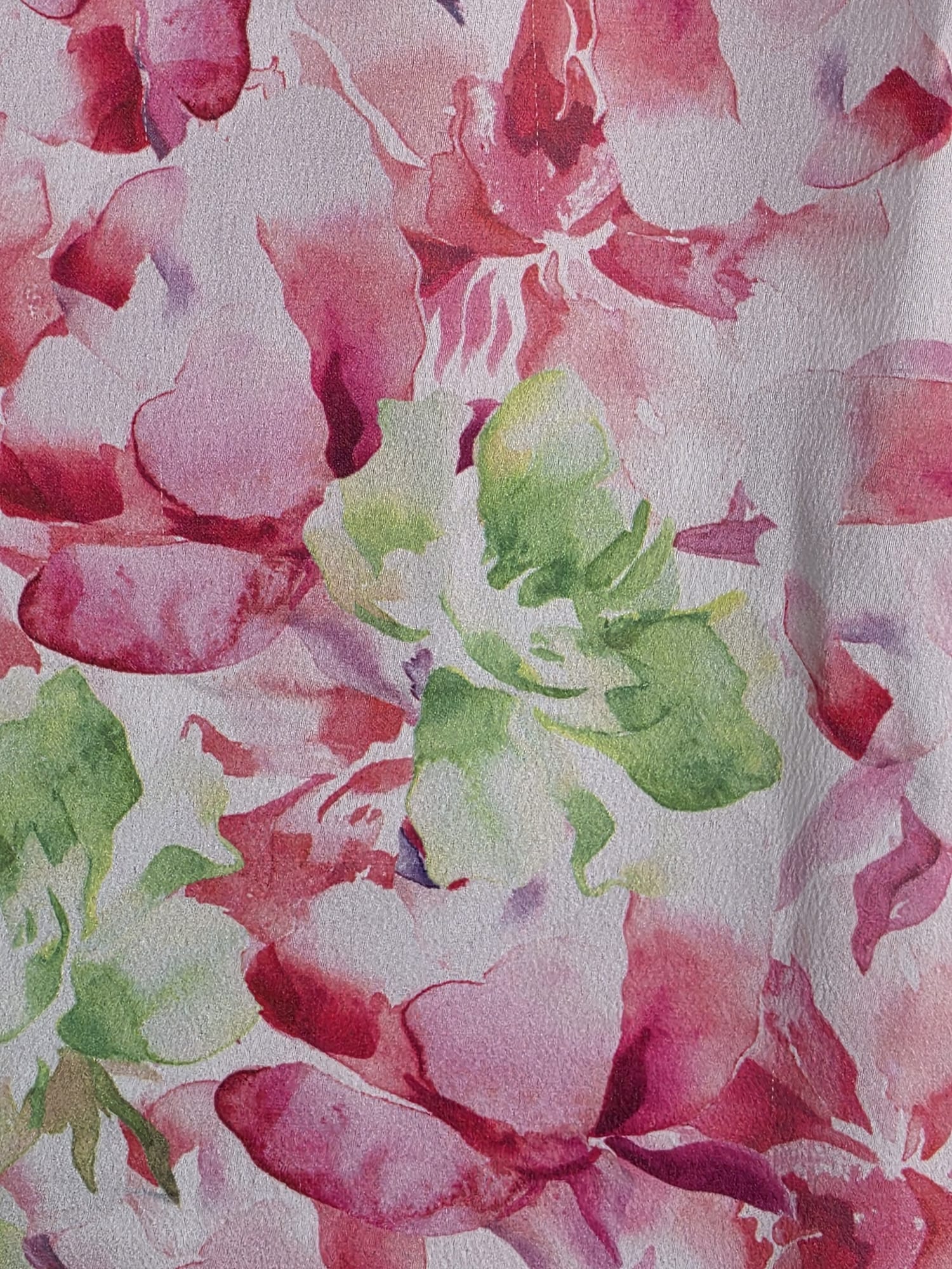Blusa estampado floral vintage
