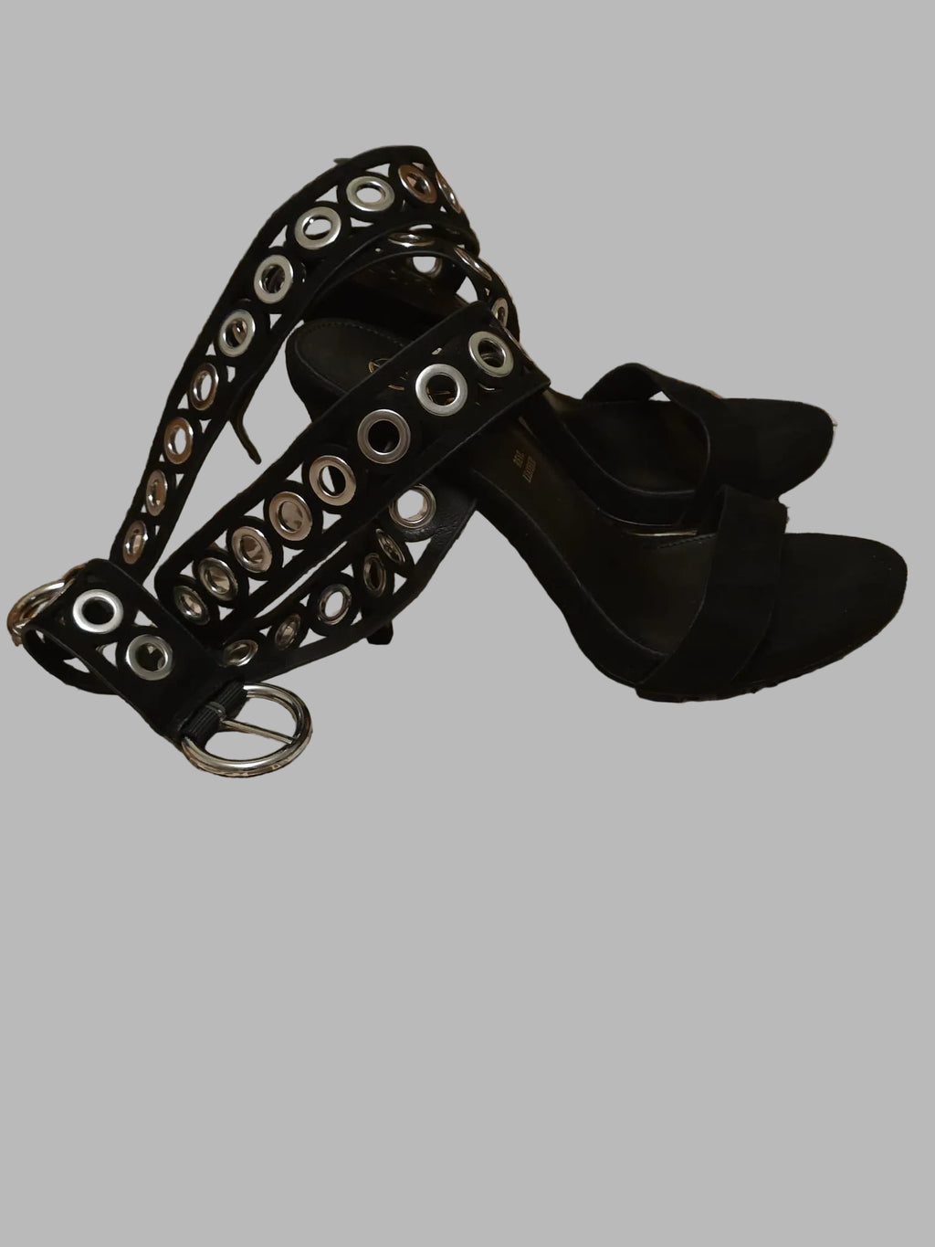 Sandalias negra altas de EXE