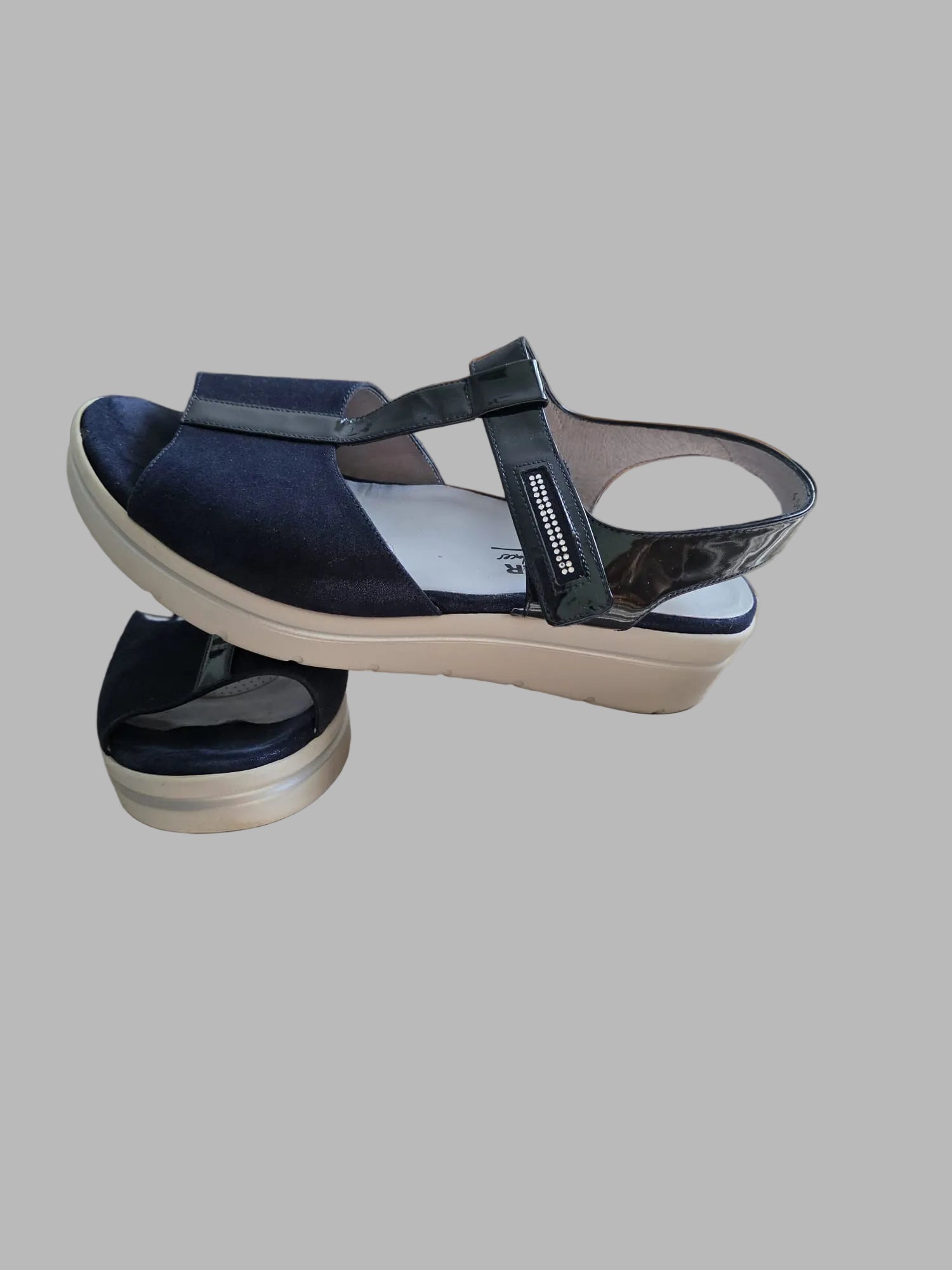 Sandalias azul marino de Drucker