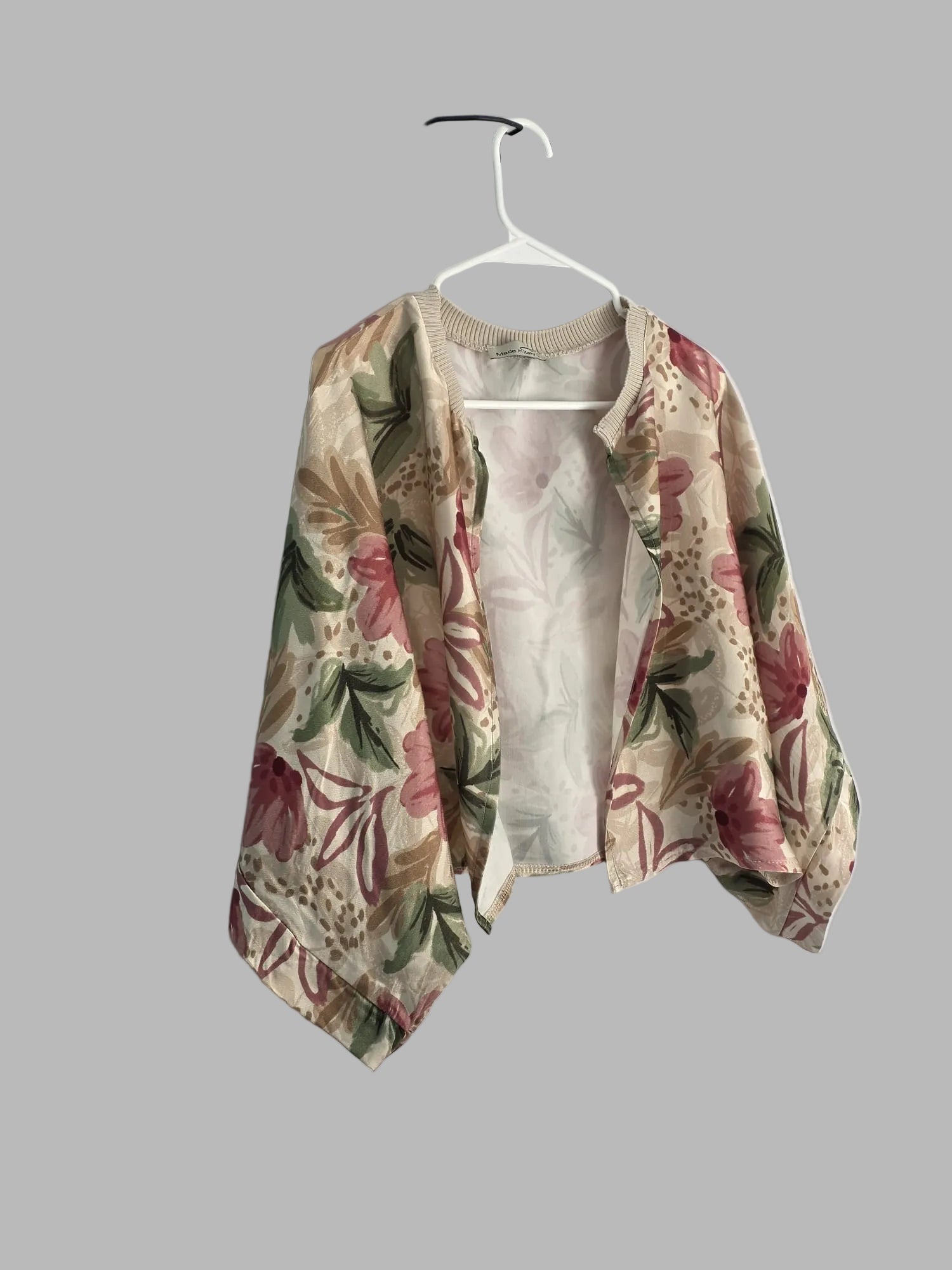 Gilet ouvert Made in Italy