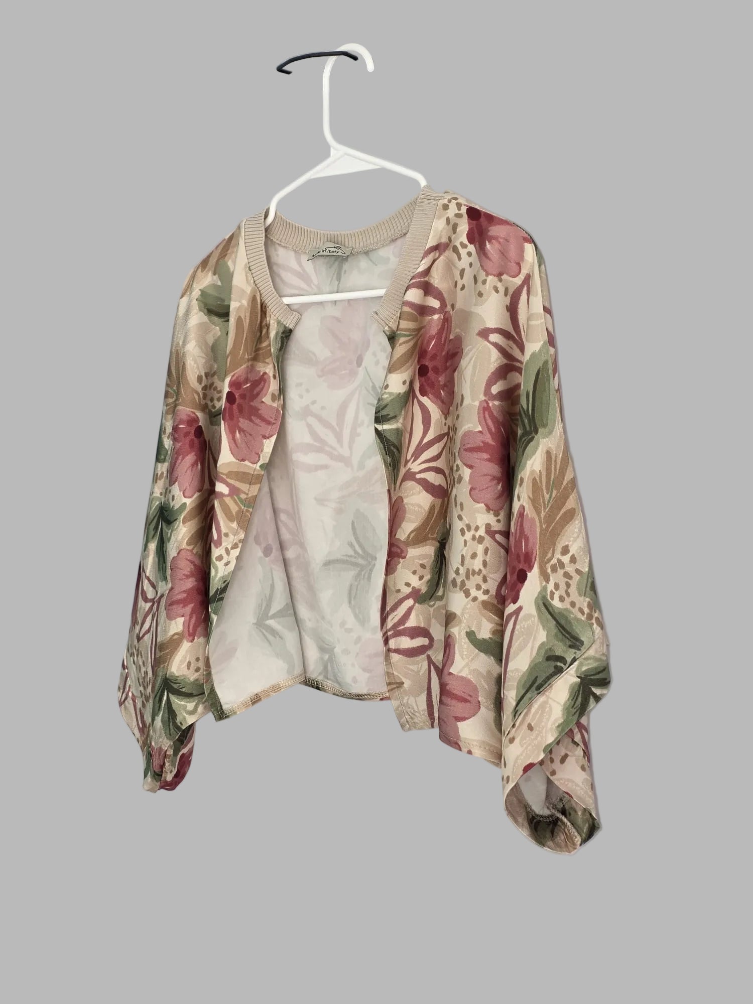 Gilet ouvert Made in Italy