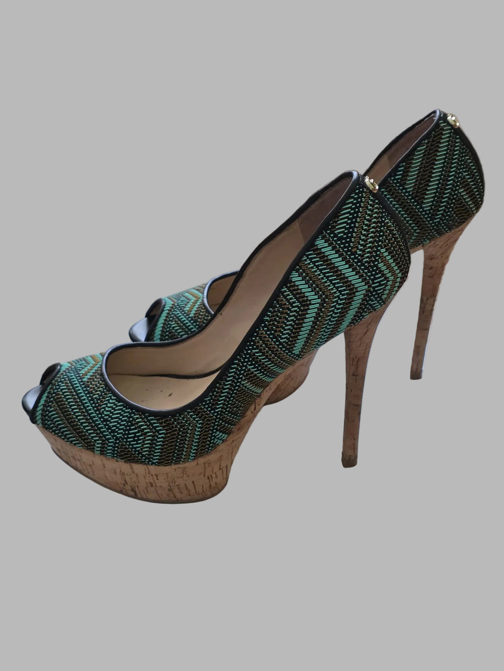 Zapatos tacón peep-toe de Guess