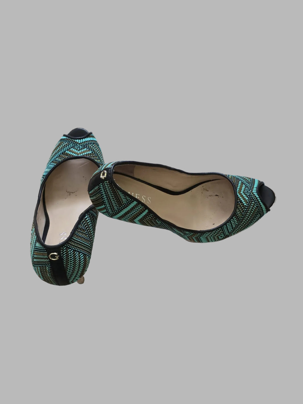Zapatos tacón peep-toe de Guess