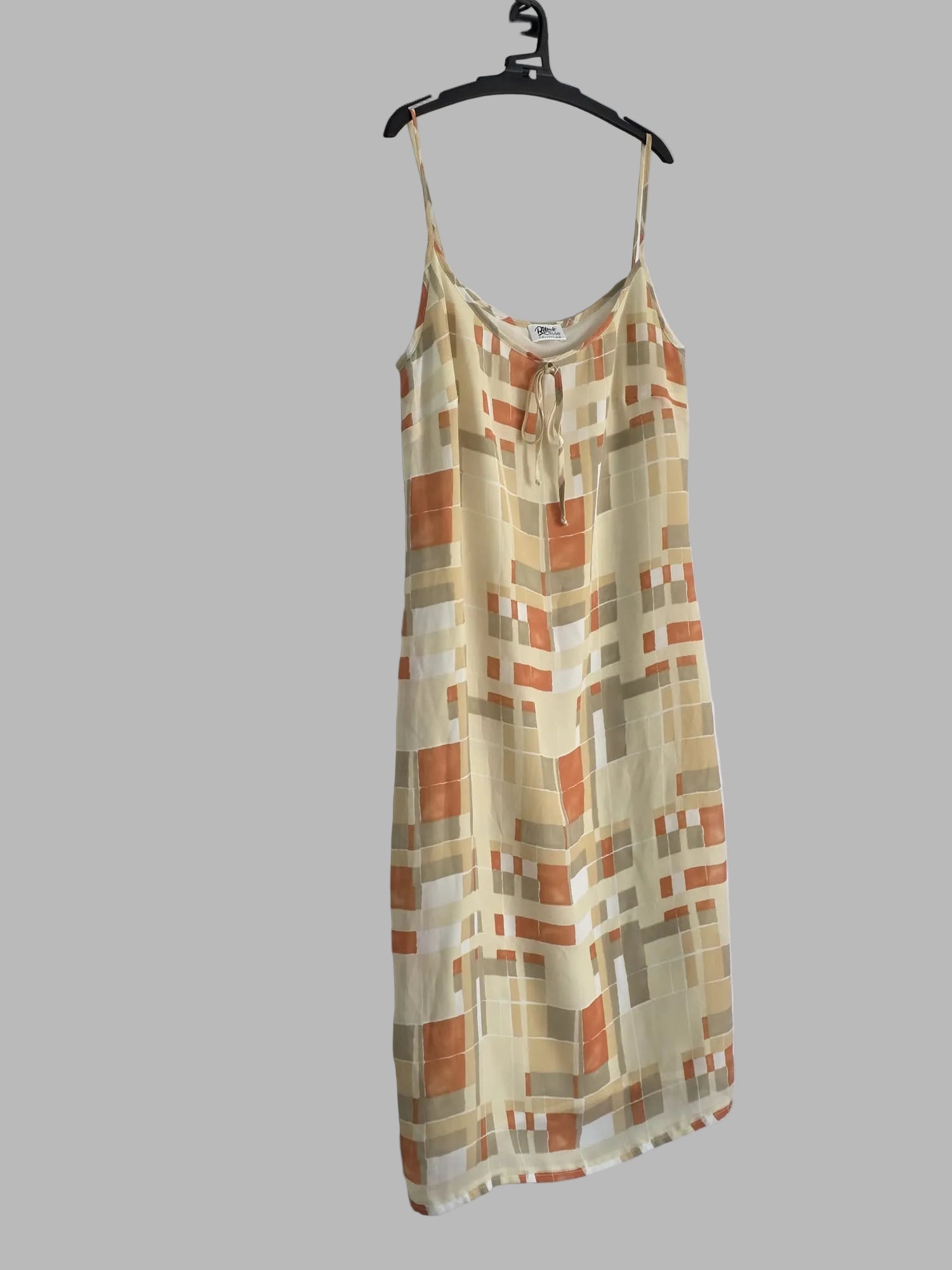 Robe vintage à bretelles