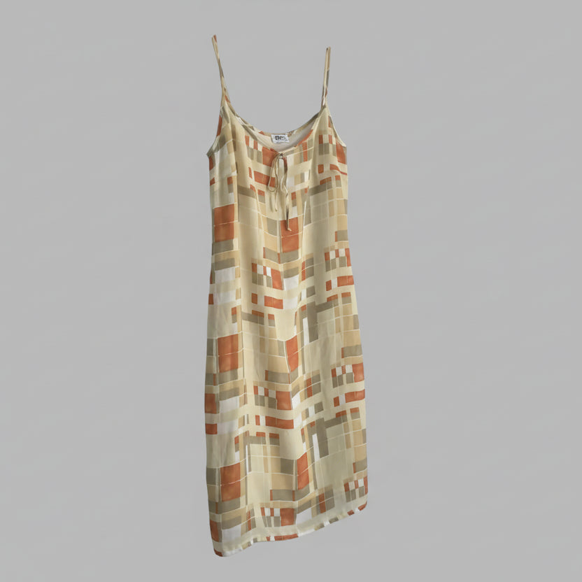 Robe vintage à bretelles
