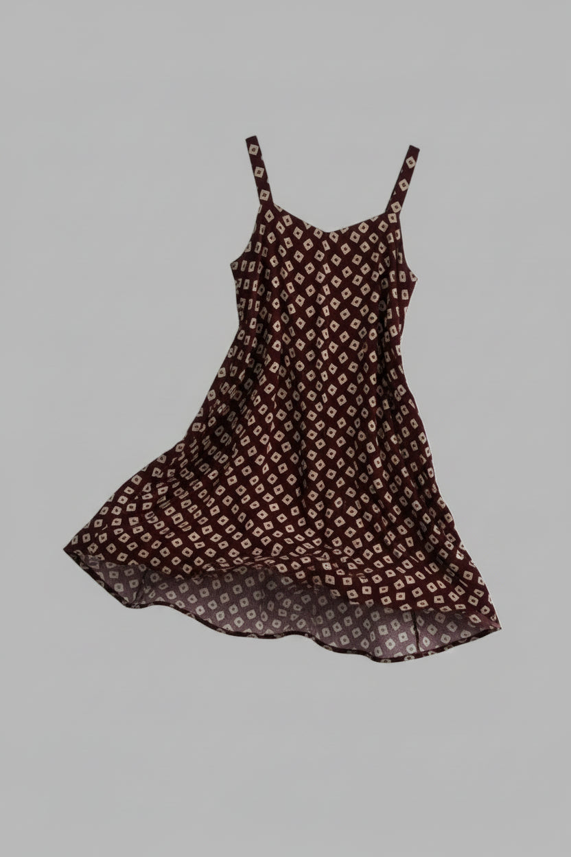 Vestido Mini Vintage "Italian Geo"