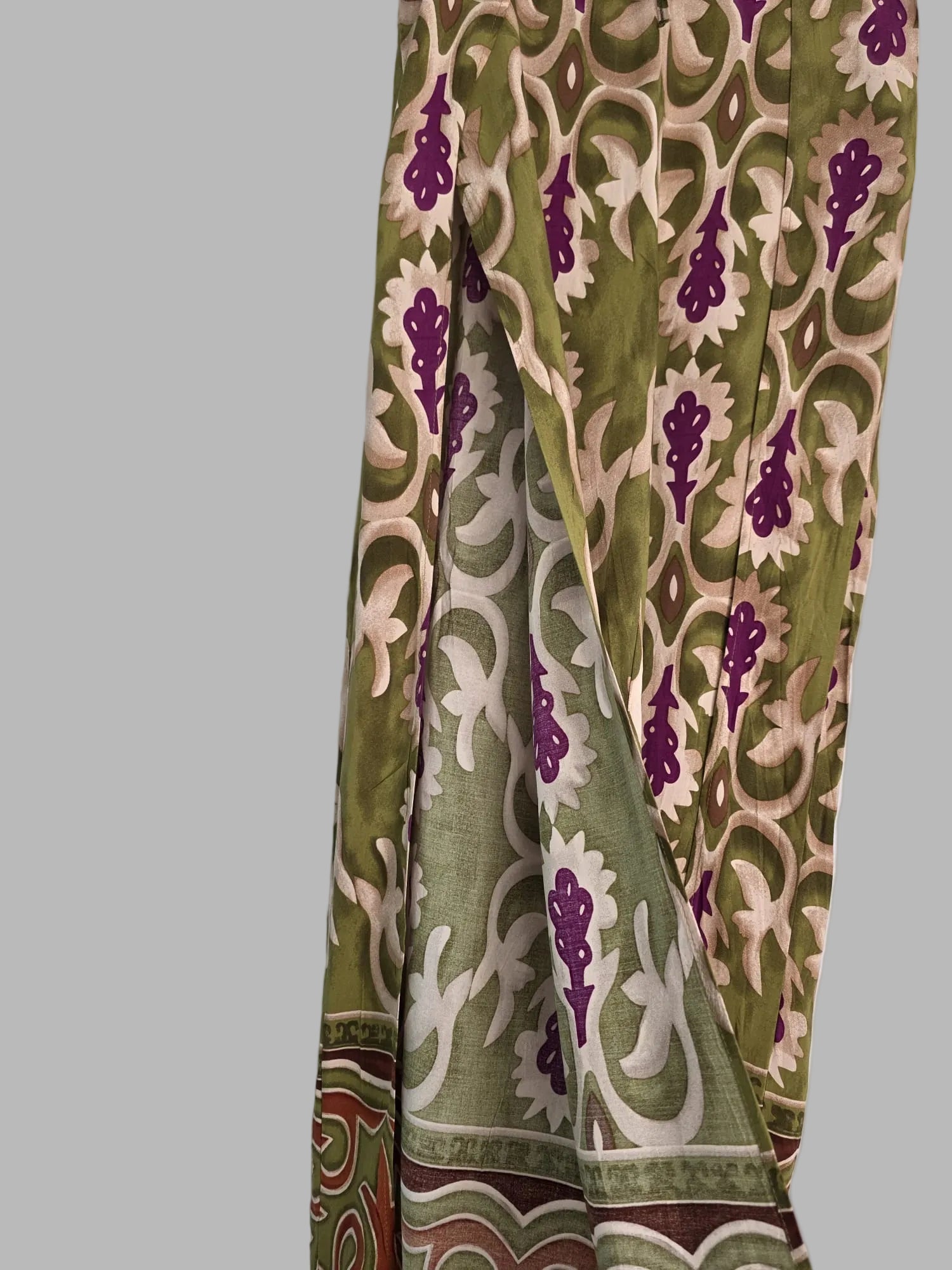 Pantalon Palazzo Boho avec ouverture latérale