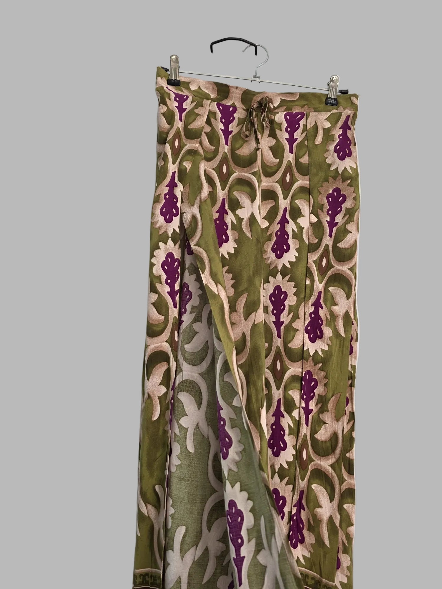 Pantalon Palazzo Boho avec ouverture latérale