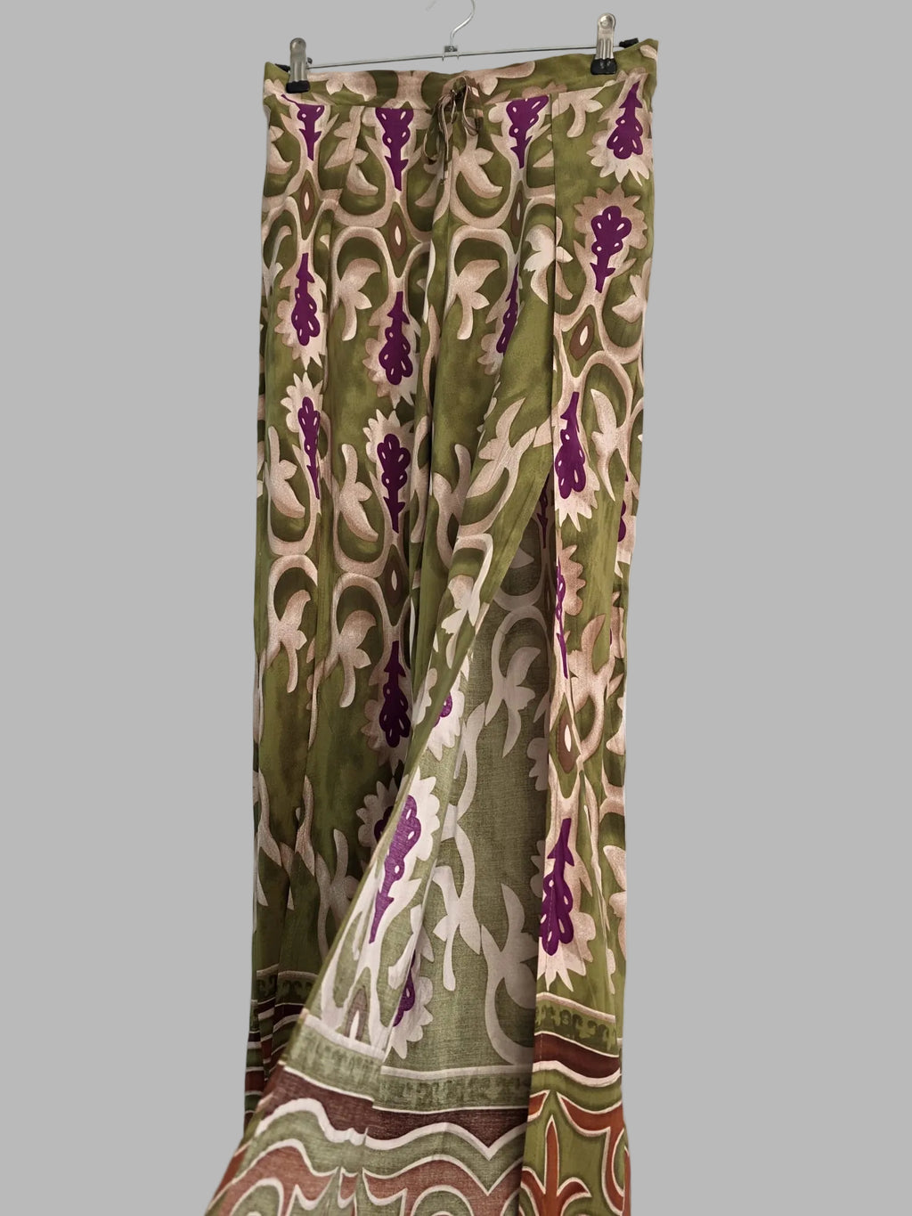 Pantalón Palazzo Boho con apertura lateral