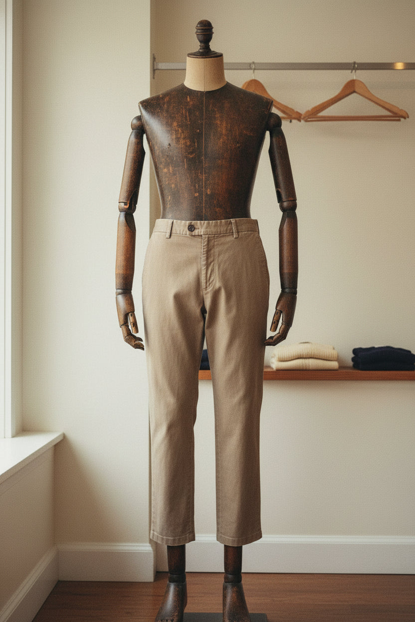Pantalón beige casual