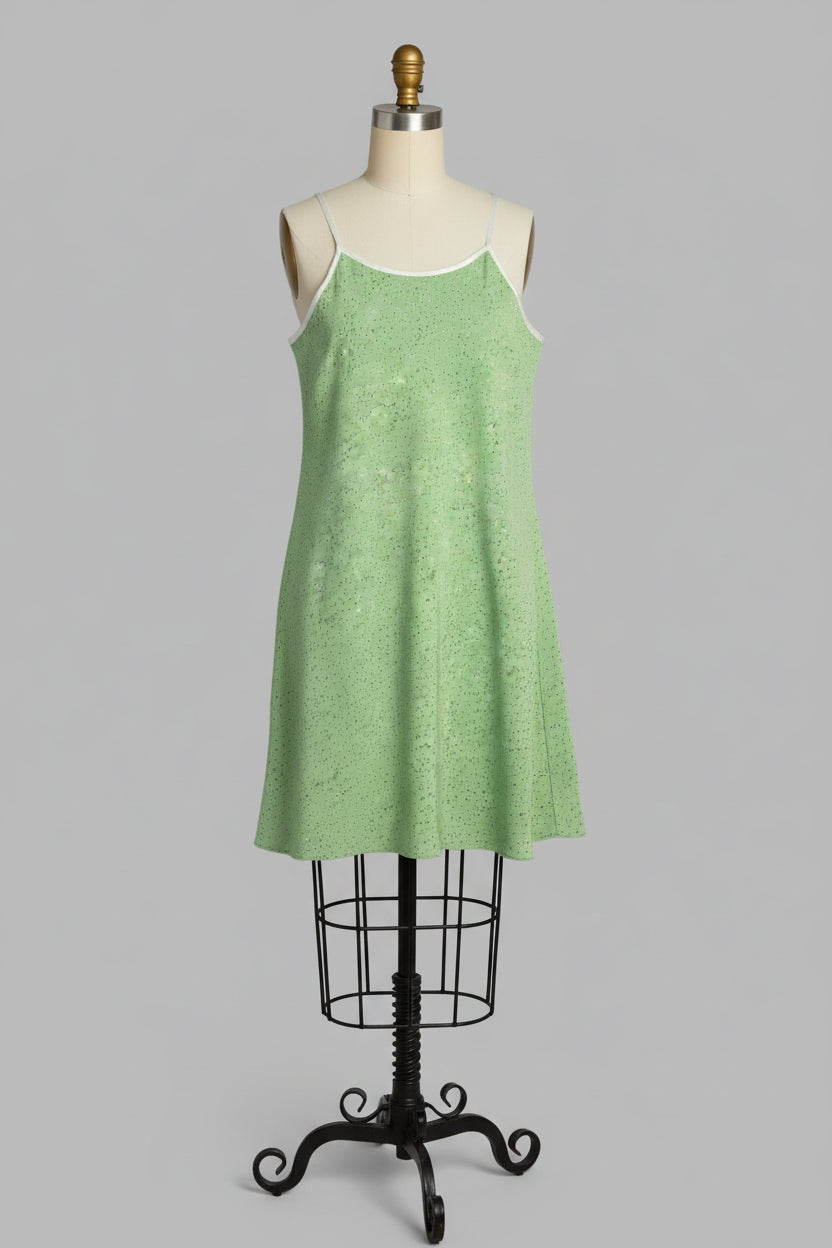 Mintgrünes Vintage-Kleid