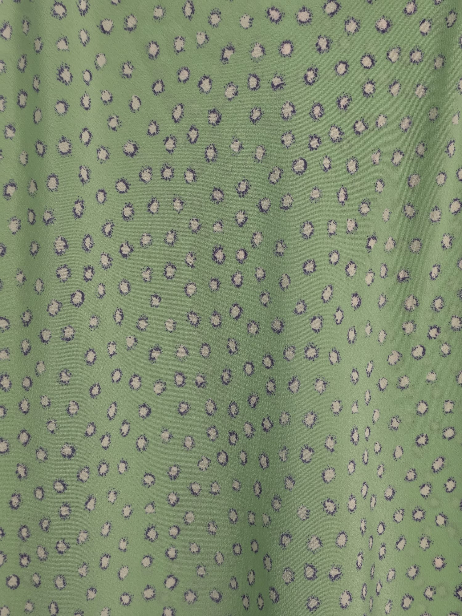 Robe vintage vert menthe