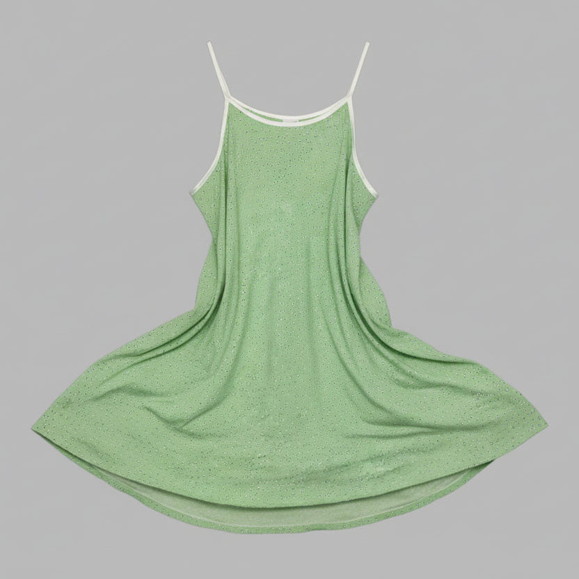 Robe vintage vert menthe