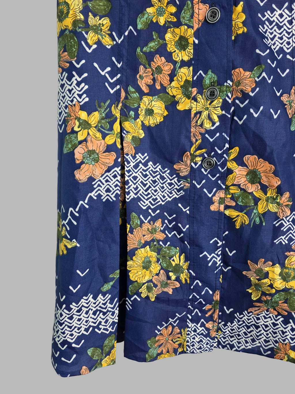 Vestido camisero italiano retro