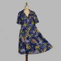 Vestido camisero italiano retro