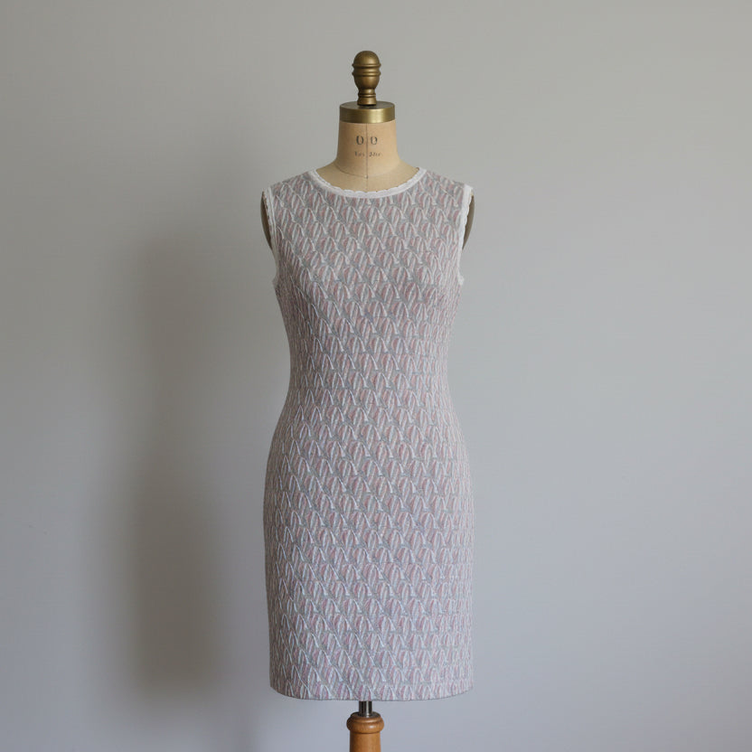 Vestido sin mangas retro