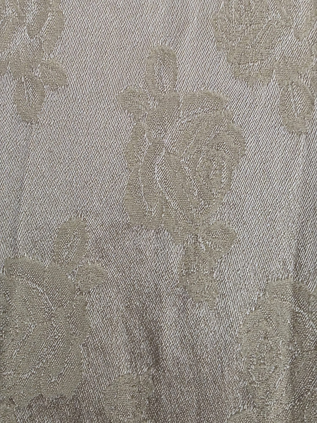 Geblümtes Vintage-Reliefkleid