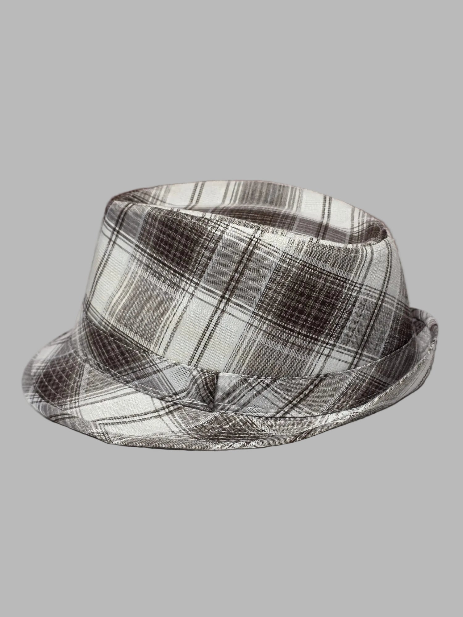 Sombrero clásico a cuadros