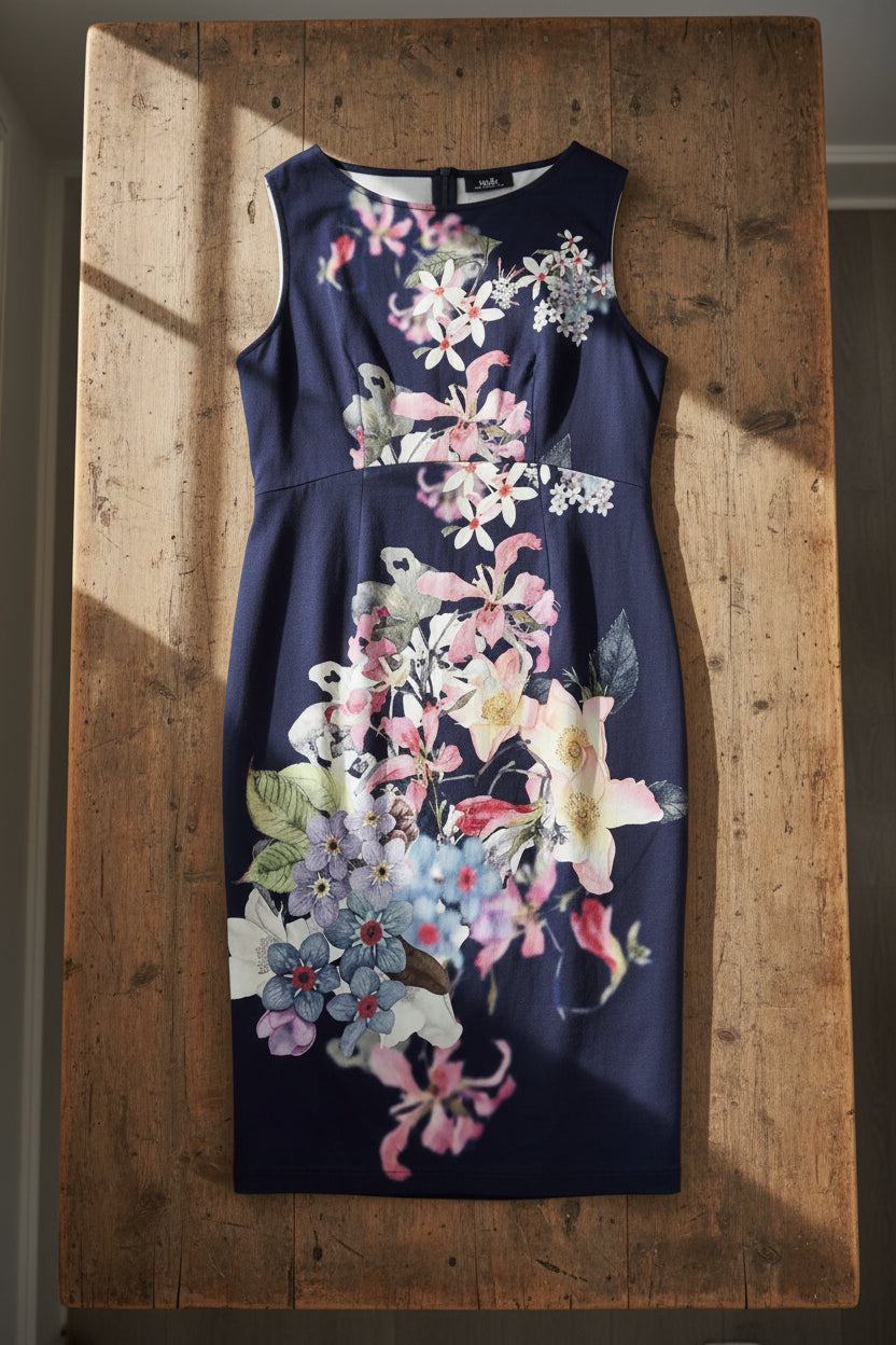 Wallis dunkelblaues Kleid