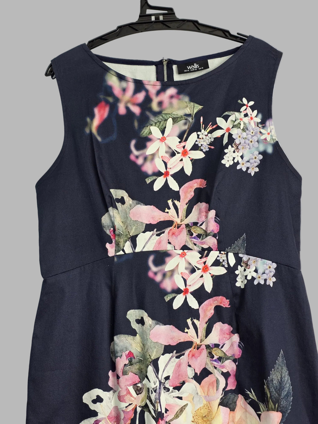 Wallis dunkelblaues Kleid