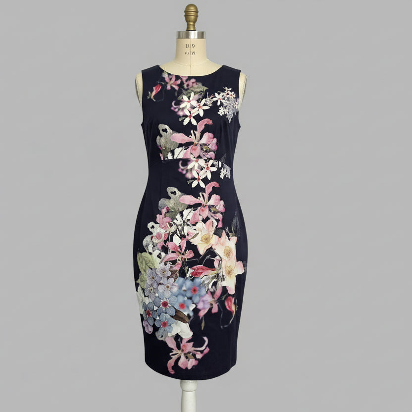 Wallis dunkelblaues Kleid