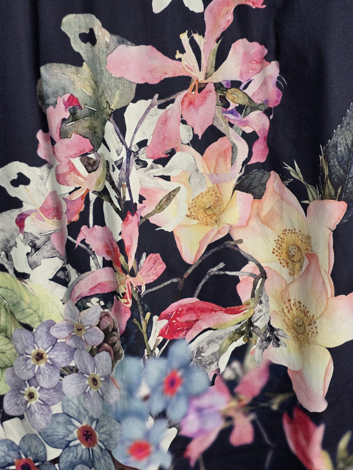 Wallis dunkelblaues Kleid