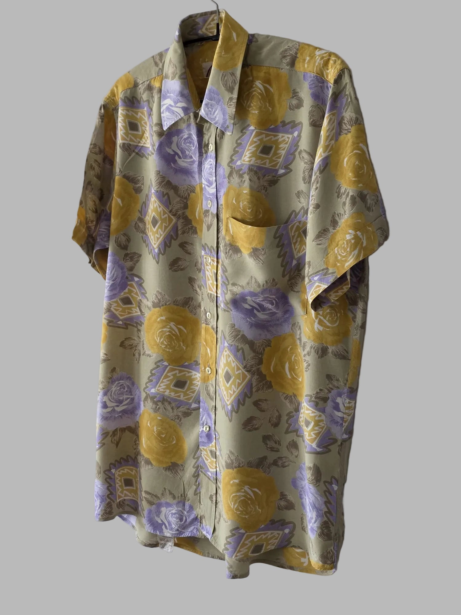 Chemise vintage fleurie Arcobaleno