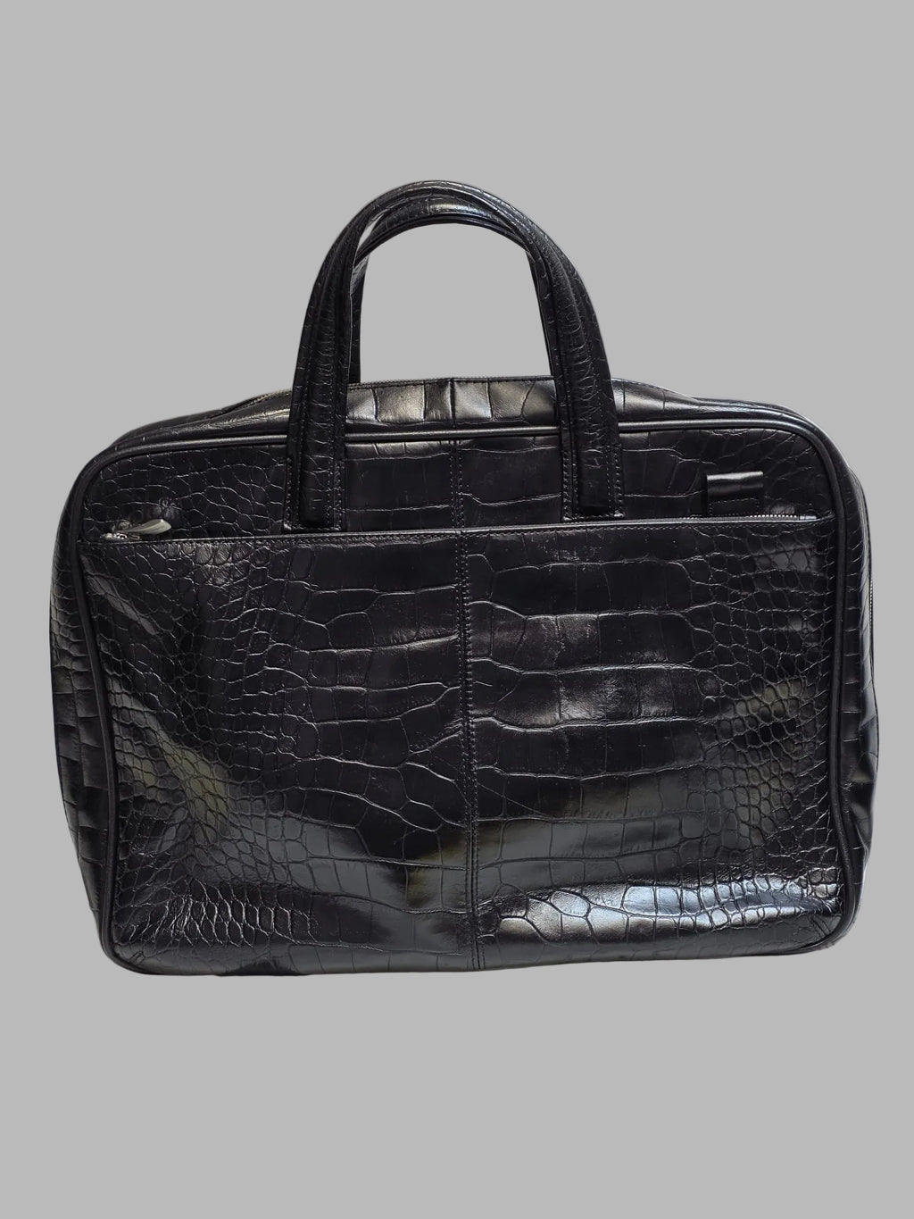 Maletín negro piel de Piquadro