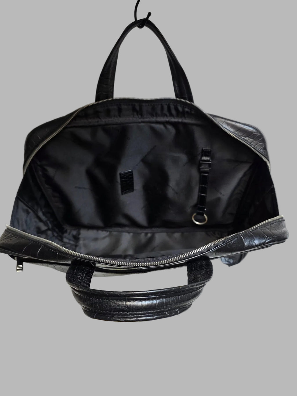 Maletín negro piel de Piquadro