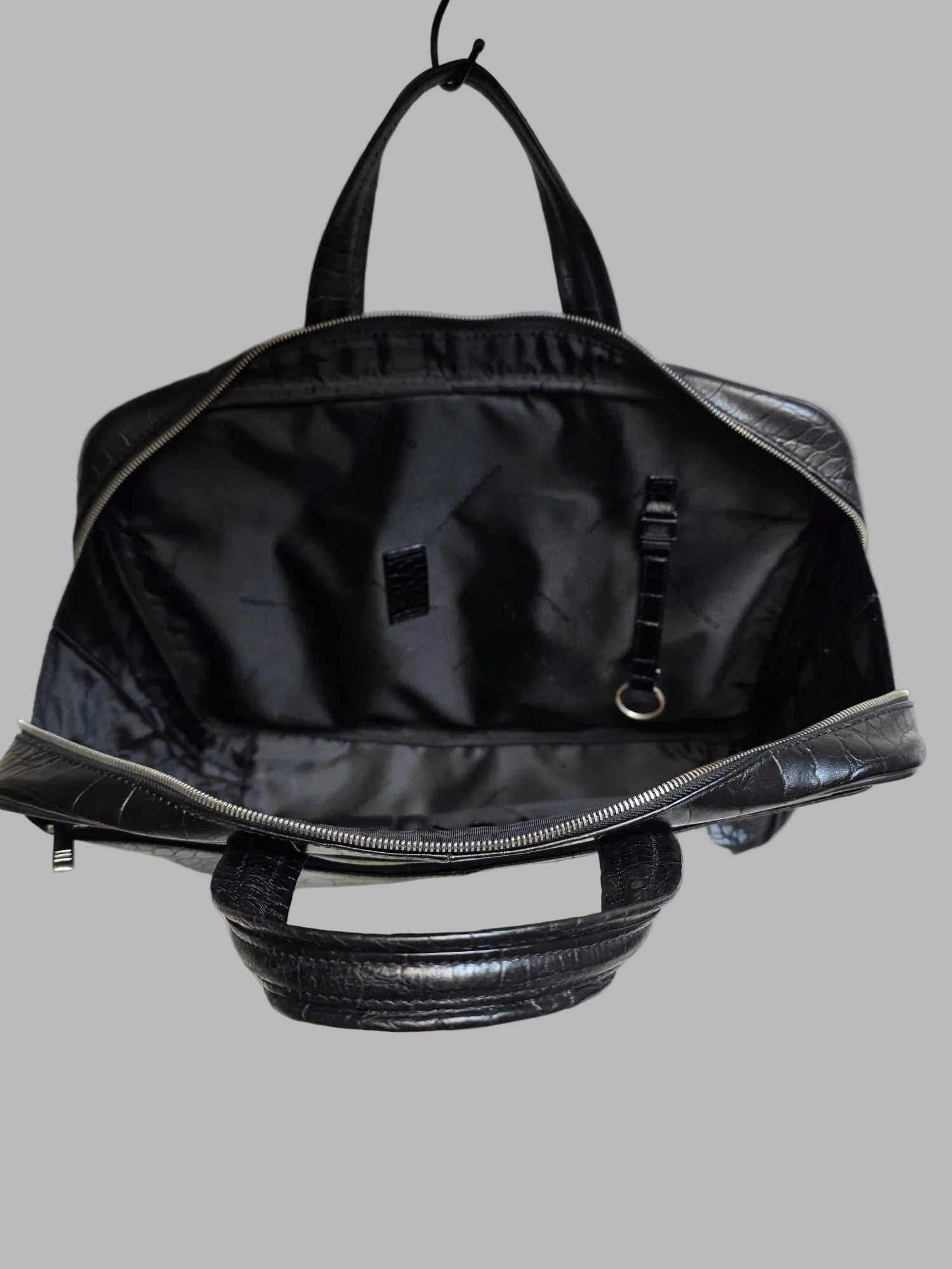 Maletín negro piel de Piquadro