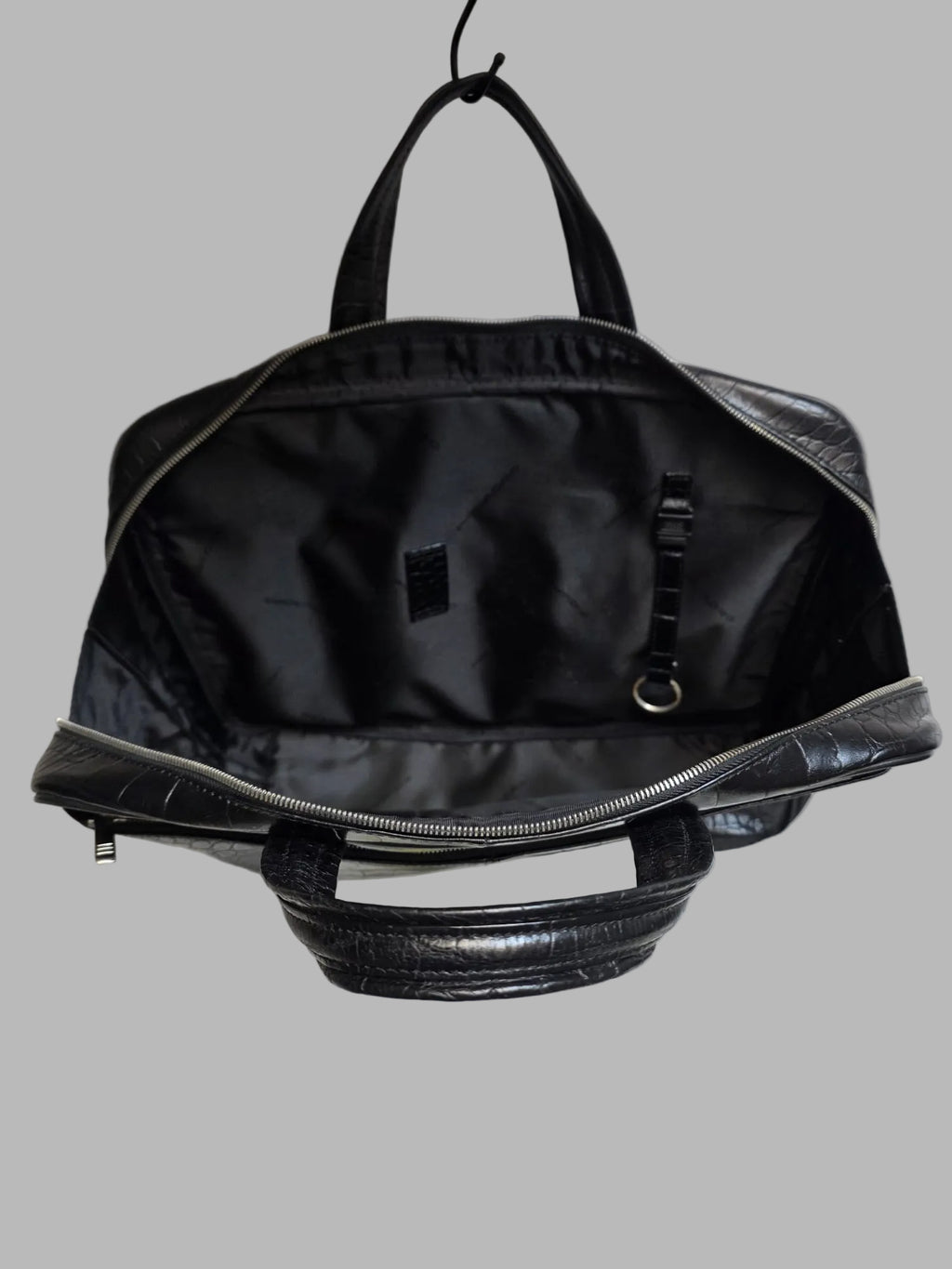 Maletín negro piel de Piquadro